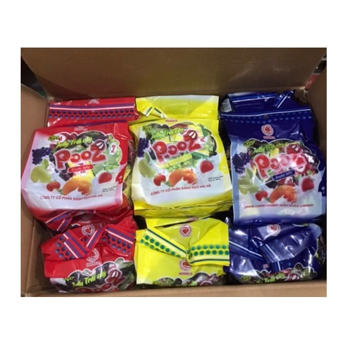 Kẹo dẻo jelly trái cây Pooz Hải Hà gói 350g