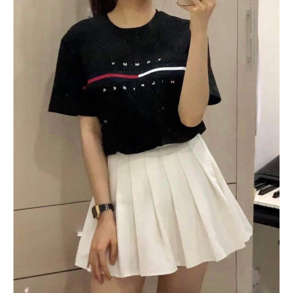 Áo thun TOMMY HILFIGER ESSENTIAL FLAG LOGO T-SHIRT