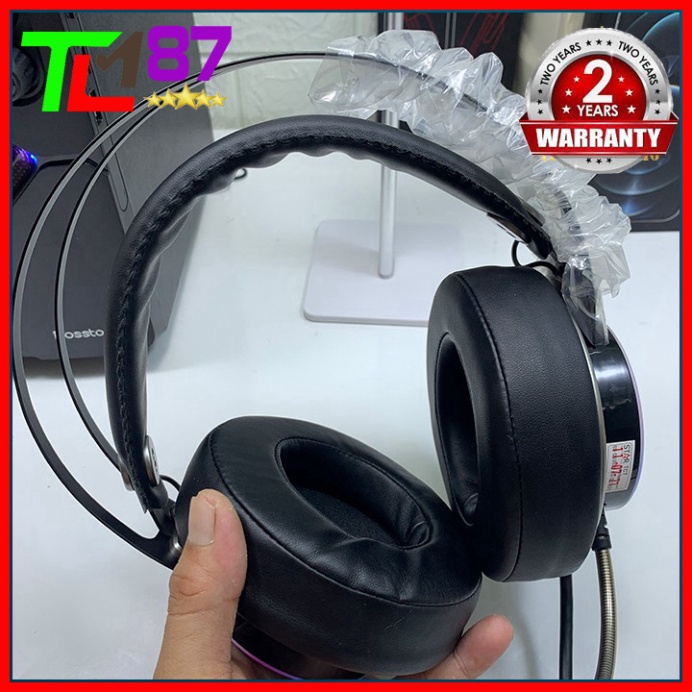 Tai Nghe Gaming Đèn LED RGB Có Mic Headphone Chụp Tai ZIDLI ZH20 - Tay Nghe Nhạc Máy Vi Tính PC Laptop Game Thủ Có Dây