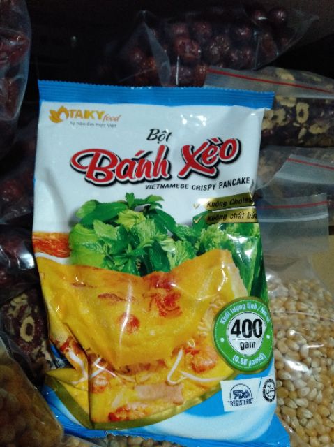 BỘT BÁNH XÈO TÀI KÝ { 400G}