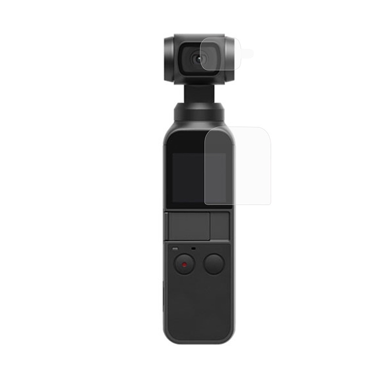Set 6 miếng dán PET HD chống trầy cho máy quay phim DJI OSMO Pocket Gimbal | BigBuy360 - bigbuy360.vn