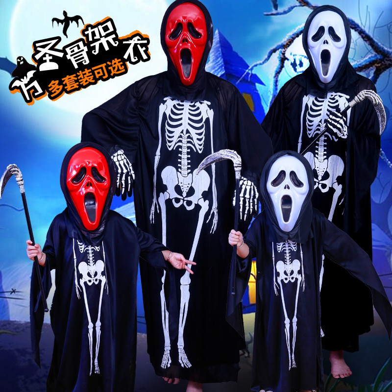 Bộ Đồ Hóa Trang Ma Cà Rồng / Đầu Lâu Độc Đáo Dịp Halloween