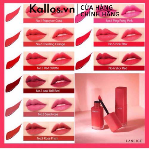 [TEM CHÍNH HÃNG] Son Kem Lì Laneige Tattoo Lip Tint Fullsize | BigBuy360 - bigbuy360.vn