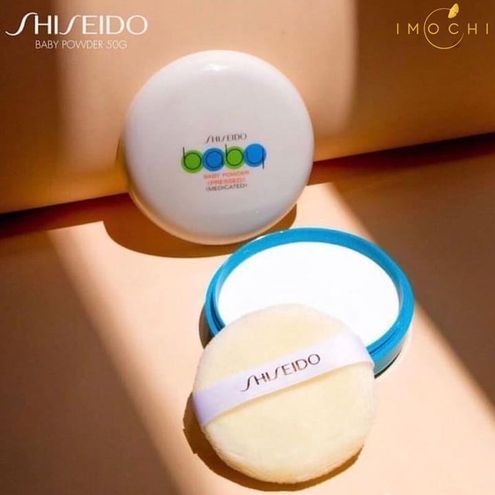 Phấn Phủ Shiseido Baby Powder Nhât Bản 50g