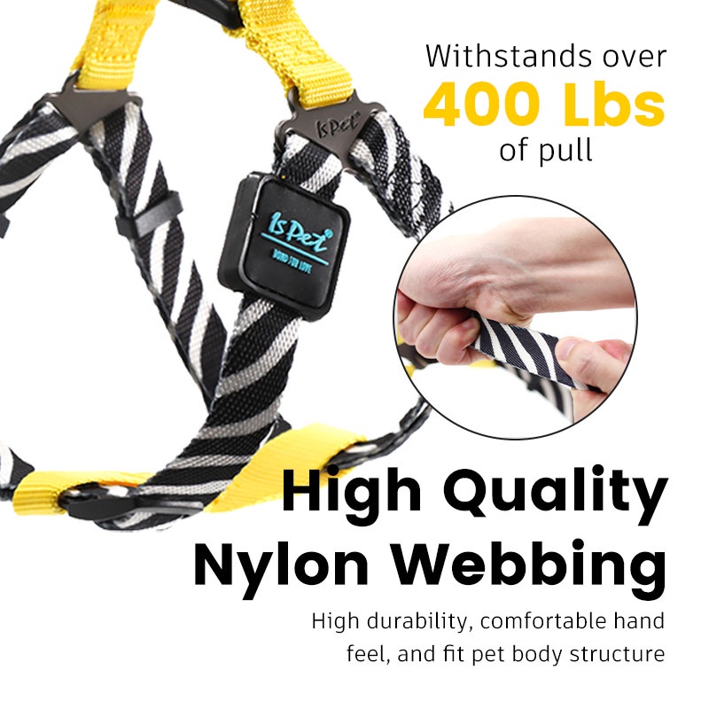 HamshMoc Dây Dắt Thú Cưng Đi Dạo Bằng Nylon Mềm Có Thể Điều Chỉnh Thoải Mái Hình Bàn Chân