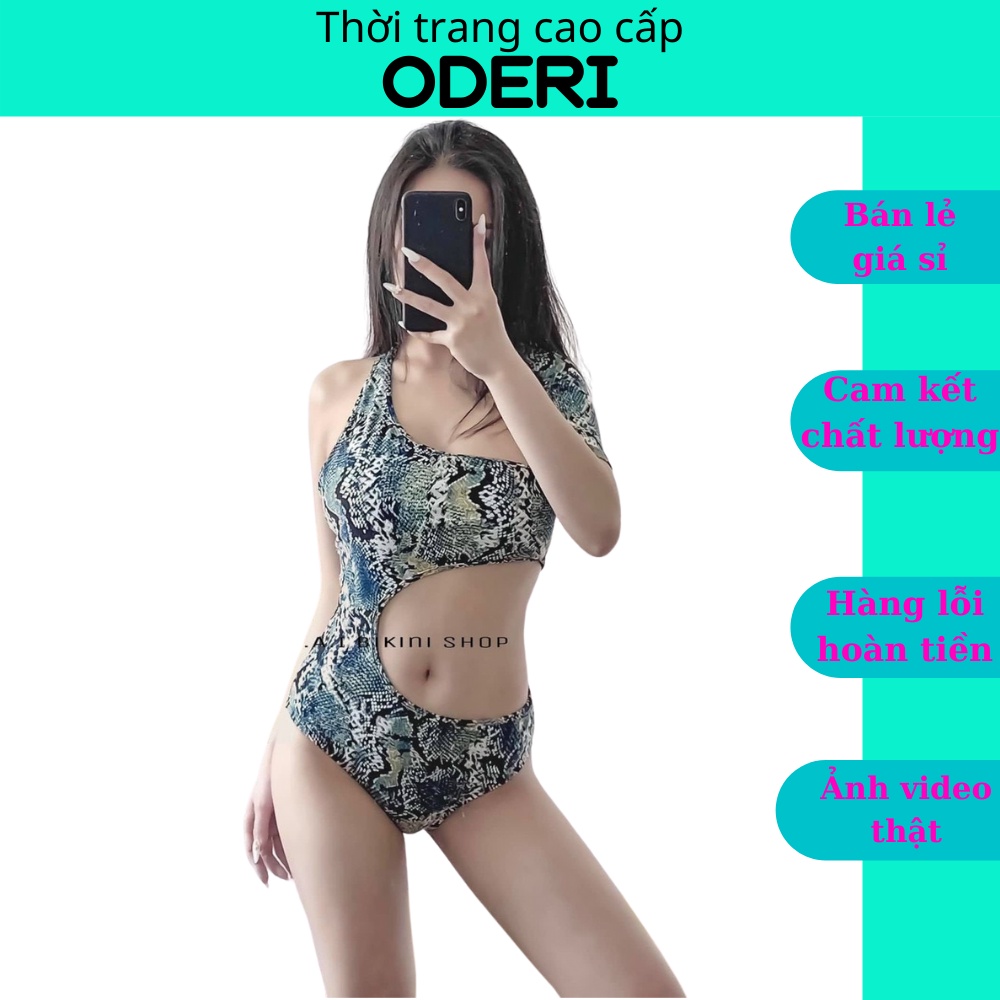 BIKINI, ĐỒ BƠI ĐI BIỂN LIỀN MẢNH KHOÉT BỤNG TAY LỞ DA TRĂN SEXY LT-119
