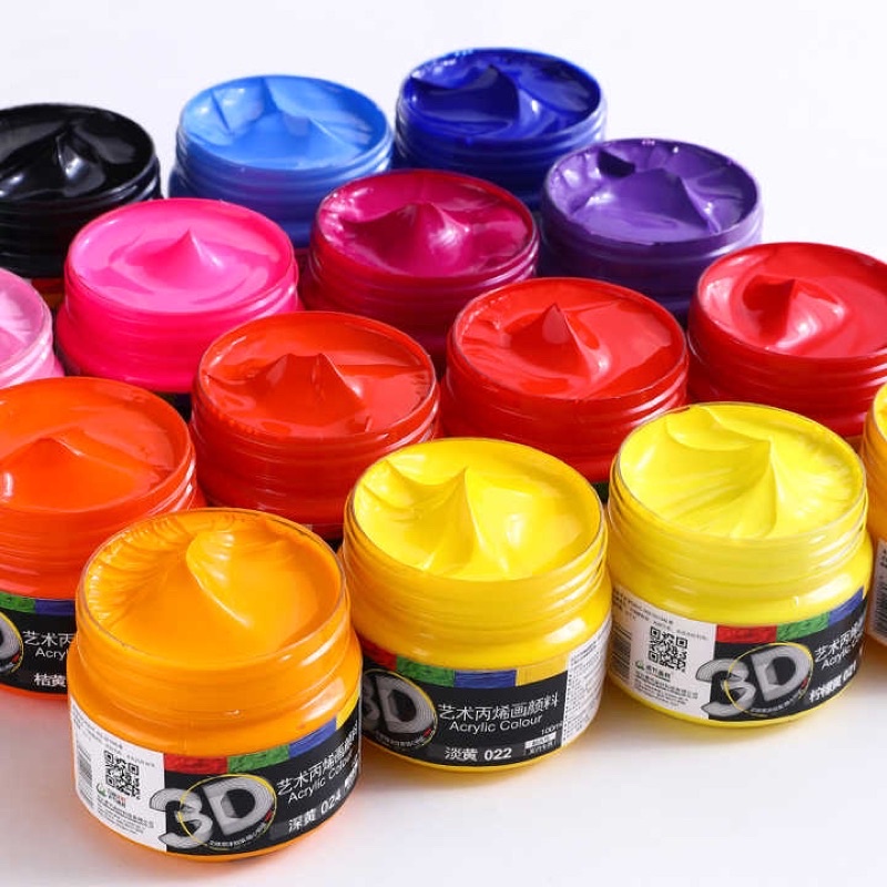 Màu Acrylic 3D lọ 100ml M01