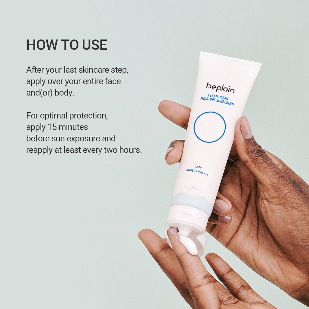 Kem chống nắng filter Hóa Học BEPLAIN texture đẹp, mỏng nhẹ không nâng tone SPF 50+ PA++++