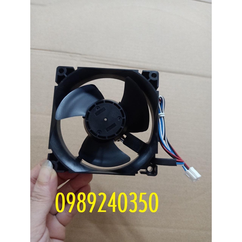 Quạt tủ lạnh Sharp 12V 4 dây 9x9cm chính hãng