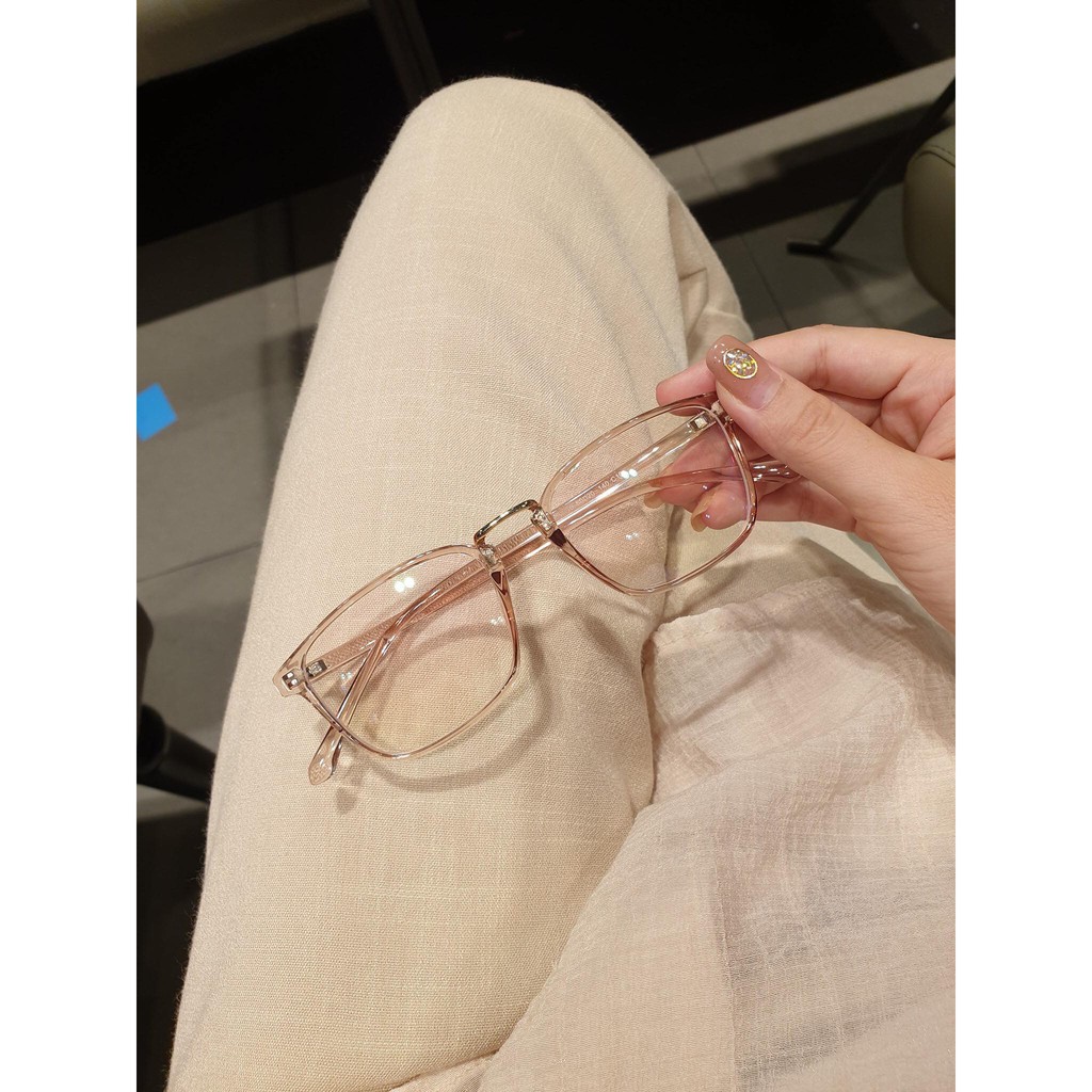 Gọng kính cận vuông nhựa dẻo nam nữ 210 – Tiệm kính Candy | BigBuy360 - bigbuy360.vn