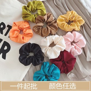 Dây buộc tóc scrunchies - dây Cột tóc SCRUNCHIES phi bóng vải đẹp