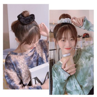 Dây cột tóc lông nhung mềm mịn scrunchies