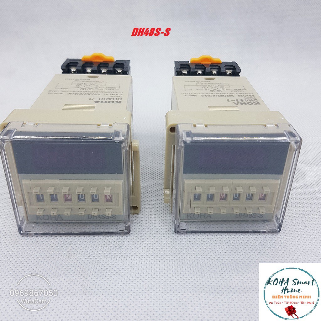 Timer hẹn giờ luân phiên DH48S-S. Đồng hồ hẹn giờ đảo chiều các thiết bị.