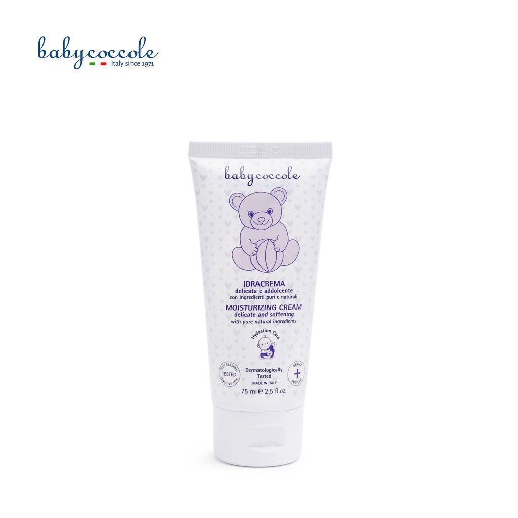 Kem dưỡng ẩm chiết xuất hạnh nhân Babycoccole 0M+ 75ml