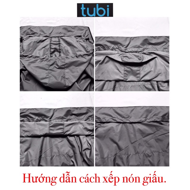 [CHỐNG NẮNG] ÁO KHOÁC NÓN GIẤU MÀU ĐỎ ĐÔ (2 lớp) | BigBuy360 - bigbuy360.vn