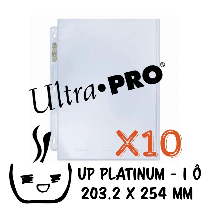 COMBO 10 SHEETS/TỜ ULTRAPRO PLATINUM DÙNG CHO BINDER A4 - 3 CÒNG (NHIỀU LOẠI)