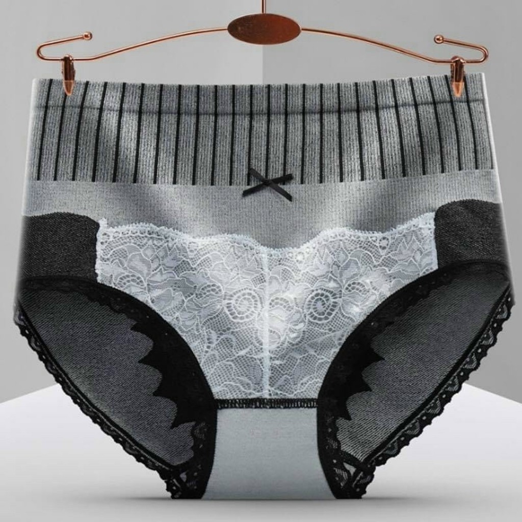 Quần Lót Gen Bụng Cotton Thấm Hút Mồ Hôi, Cạp Cao Định Hình Vòng Bụng