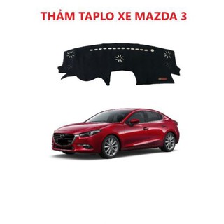 THẢM TAPLO NHUNG XE MAZDA 3 CHỐNG TRƯỢT CAO CẤP - 2019
