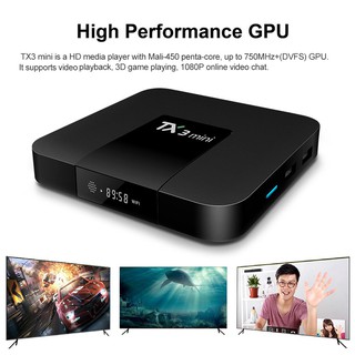 Đầu mạng ANDROID TV BOX TX3 MINI GIAO DIỆN STV