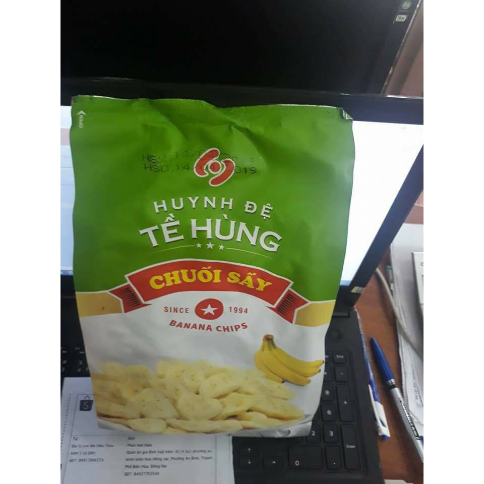 {XẢ HÀNG} SỈ 2KG CHUỐI SẤY TỀ HÙNG CHÍNH HÃNG. Hạn dùng đến 12 tháng. | BigBuy360 - bigbuy360.vn