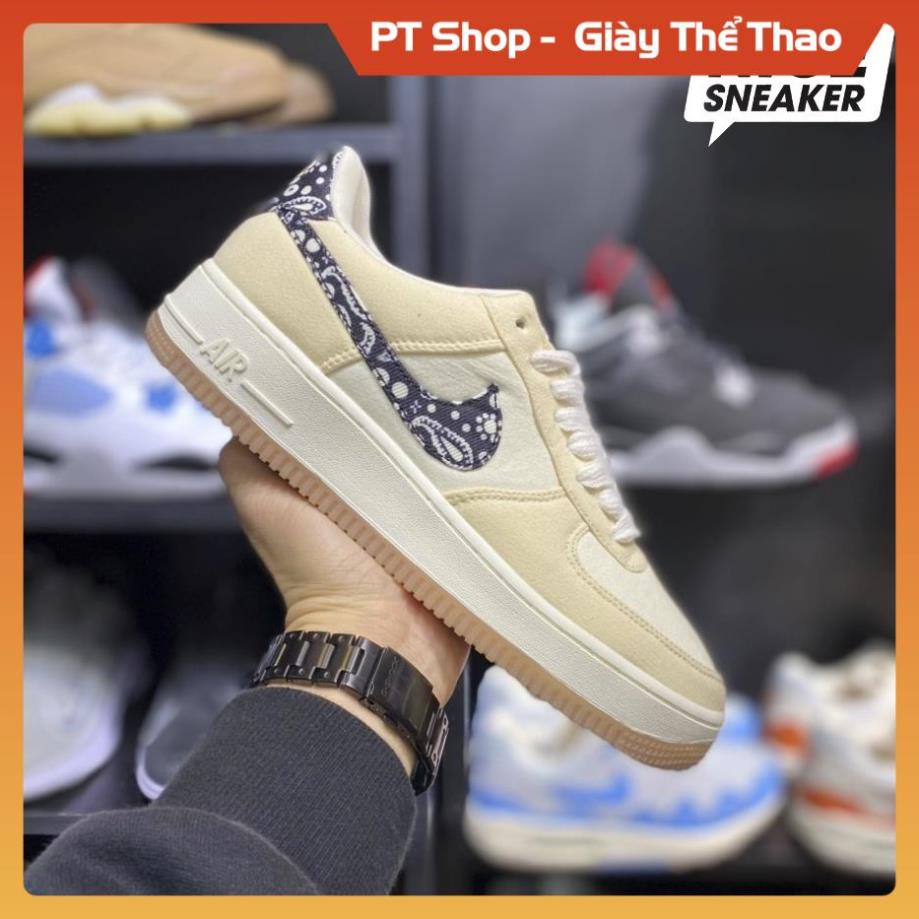 [FreeShip+ Hàng Cao Cấp] Giày Nike Air Force 1 Low Paisley Swoosh, Phiên bản high quality Nice Sneaker Giầy thể thao