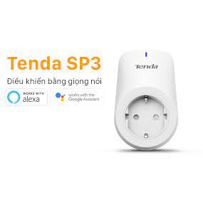 Ổ cắm điện Wifi thông minh Tenda Beli SP3 - Điều Khiển Từ Xa - Chính Hãng BH 3 NĂM