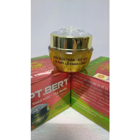 PT.BERT kem mụn thảo mộc trà xanh hộp  giá niêm yết 199k