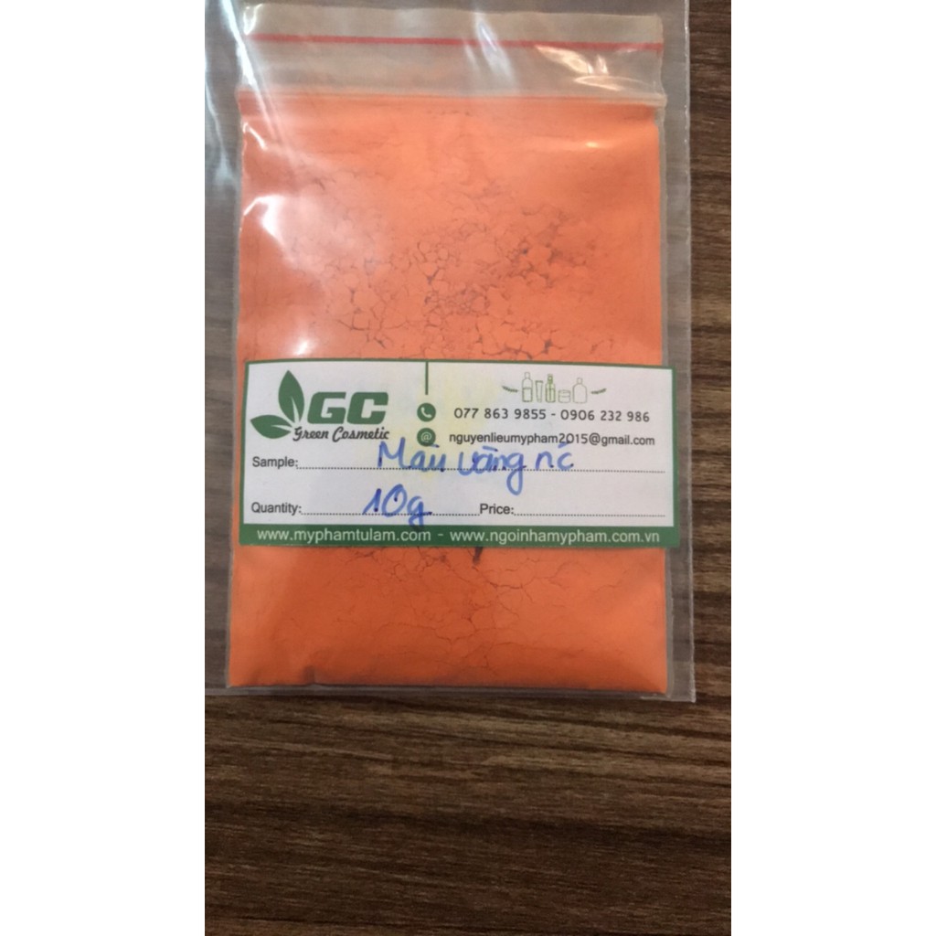 10G Màu vàng nước Tatrazine bột