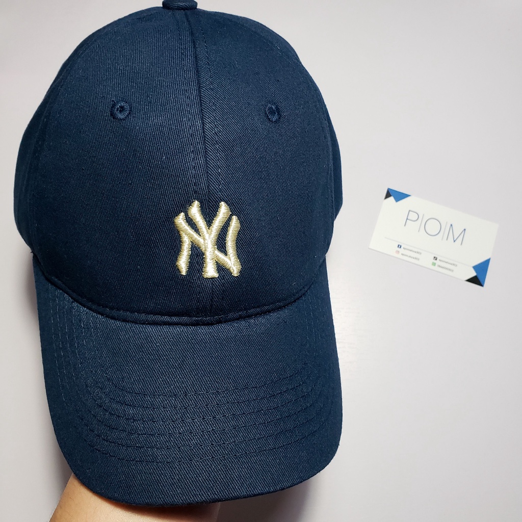 Mũ lưỡi trai NY mũ M.L.B NY Ball Cap Xanh Navy nón lưỡi trai NY - Pom Store