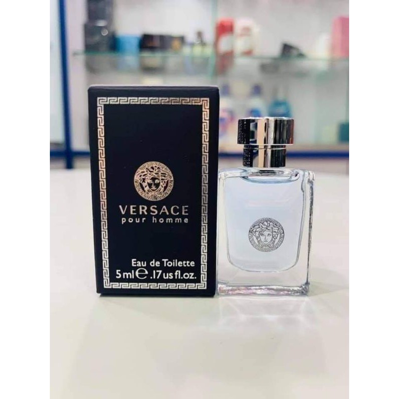  Nước hoa nam Versace Pour Homme 5ml chính hãng tươi mát nam tính lịch lãm