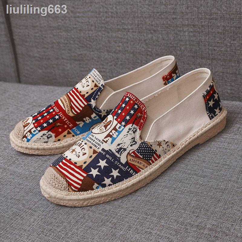 Giày cói kiểu dáng thời trang mùa thu Hàn Quốc dành cho nam | BigBuy360 - bigbuy360.vn