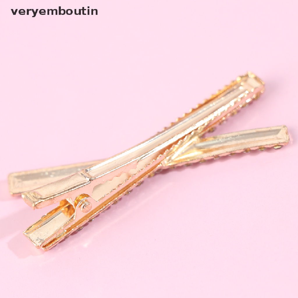 Set 5 kẹp tóc đính đá thời trang cho nữ