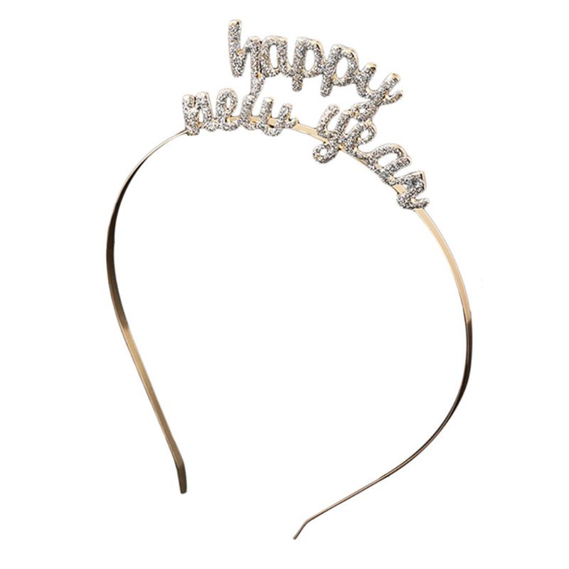 Flgo Băng Đô Cài Tóc Chúc Mừng Năm Mới Cho Bé Gái