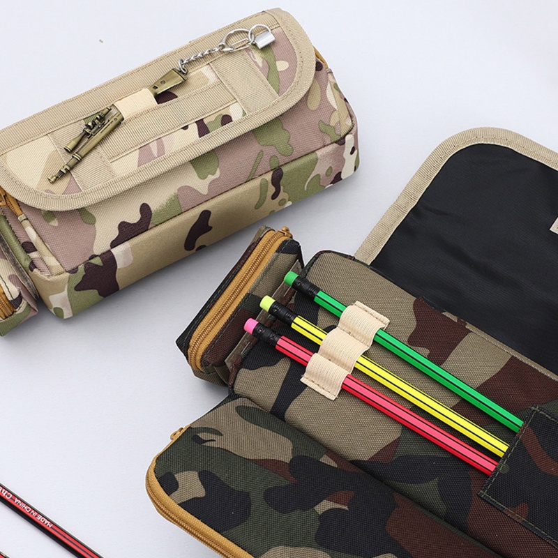 Túi Đựng Bút Mini Nhiều Ngăn Tiện Dụng Cho Người Lớn