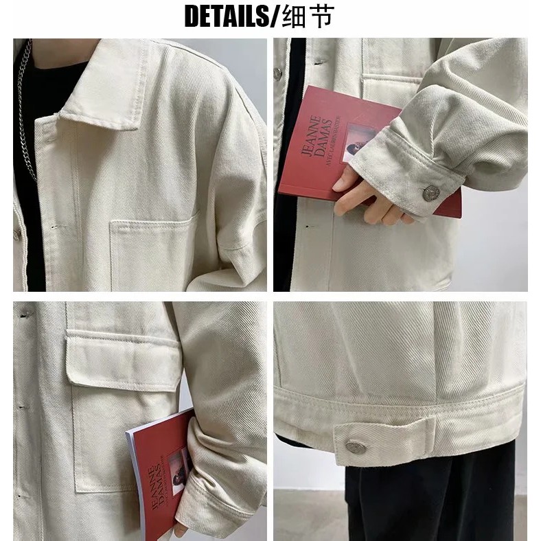 Áo Khoác Denim Thời Trang Dành Cho Nam