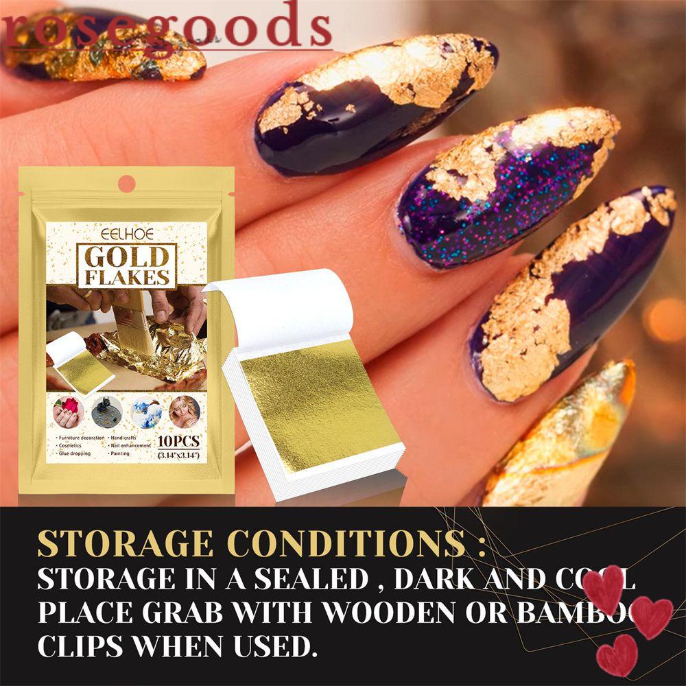 Giấy Foil Nhôm Lấp Lánh Trang Trí Móng Nghệ Thuật|Long Lanh