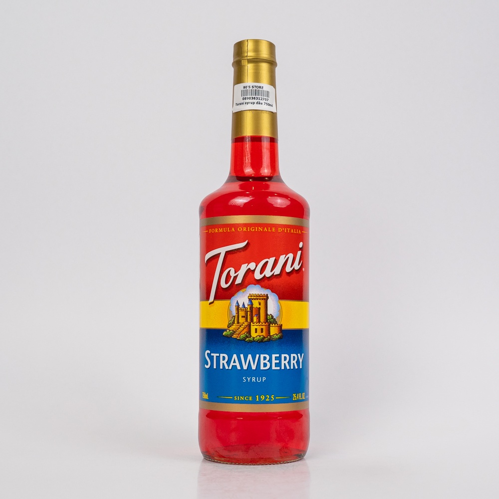 Torani syrup dâu 750ml