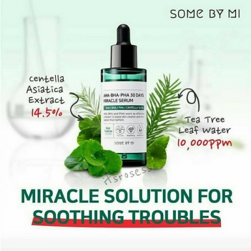 Some By Mi - Serum GIẢM Mụn Some By Mi AHA BHA PHA 30 Days Miracle