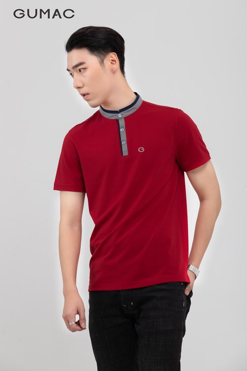 [Mã WABRGD12 giảm 10% đơn 250K] Áo polo nam cổ trụ phối màu GUMAC kiểu dáng lịch lãm, nhiều màu ATNB398 | BigBuy360 - bigbuy360.vn