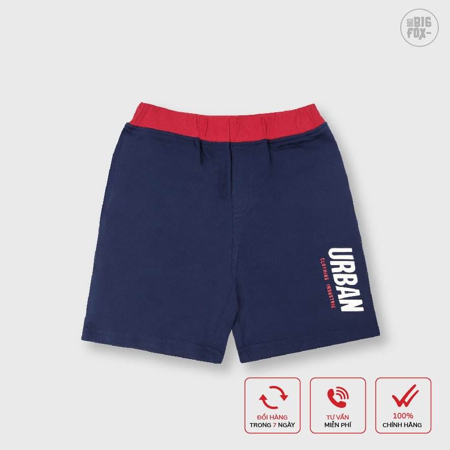 [MÃ BIGFBIF10 GIẢM 10K] Bộ Cotton Bé Trai Bigfox, Đồ Bộ Cho Bé Mùa Hé Chất Cotton In UBAN 2-11