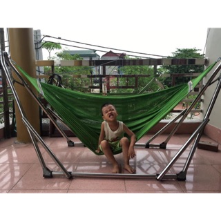 Võng xếp inox