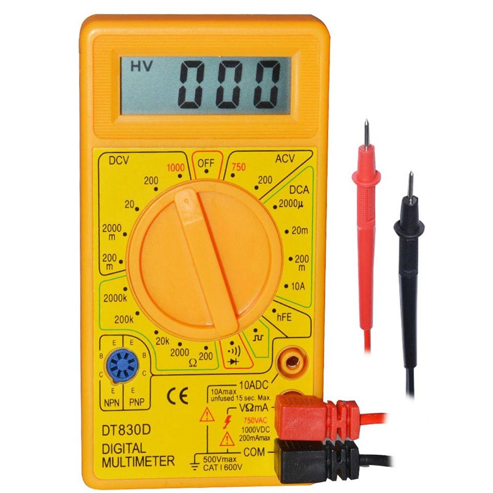 Đồng hồ đo vạn năng cho thợ điện tử DT-830D Có đo thông mạch