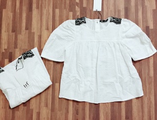 Áo sơ mi Zara auth sale off