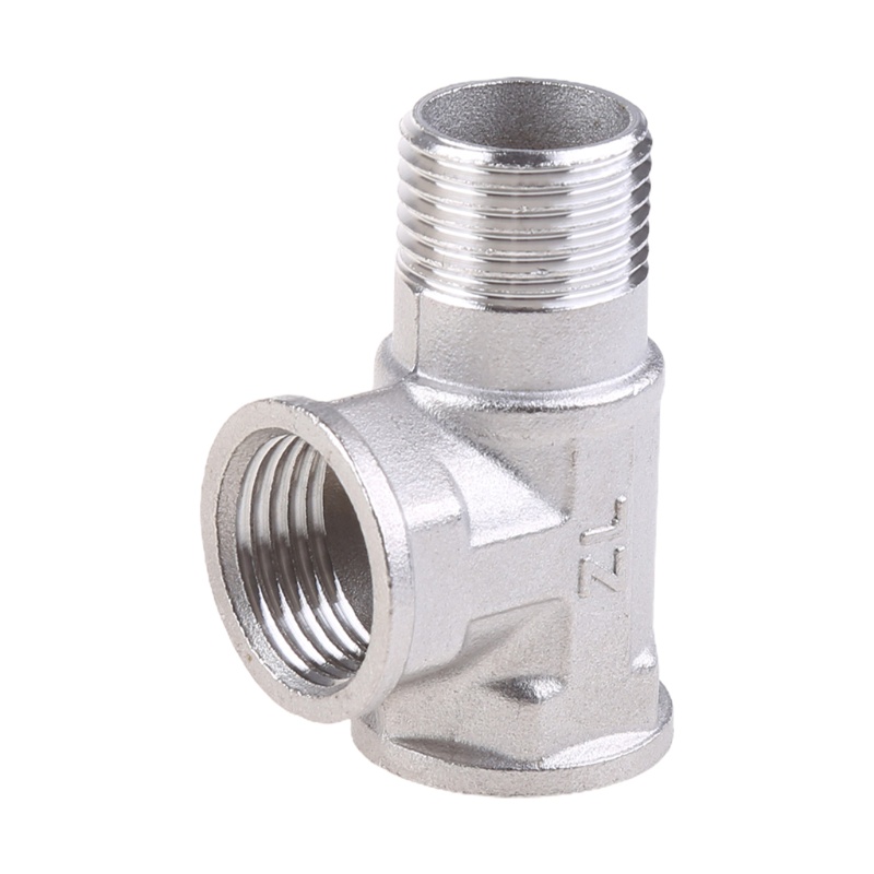 Đầu nối ống nước ba chiều kiểu chữ T G 1/2" ren bằng thép không gỉ