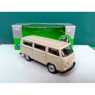 WELLY Mô Hình Xe Hơi Volkswagen VW bus T2 1972