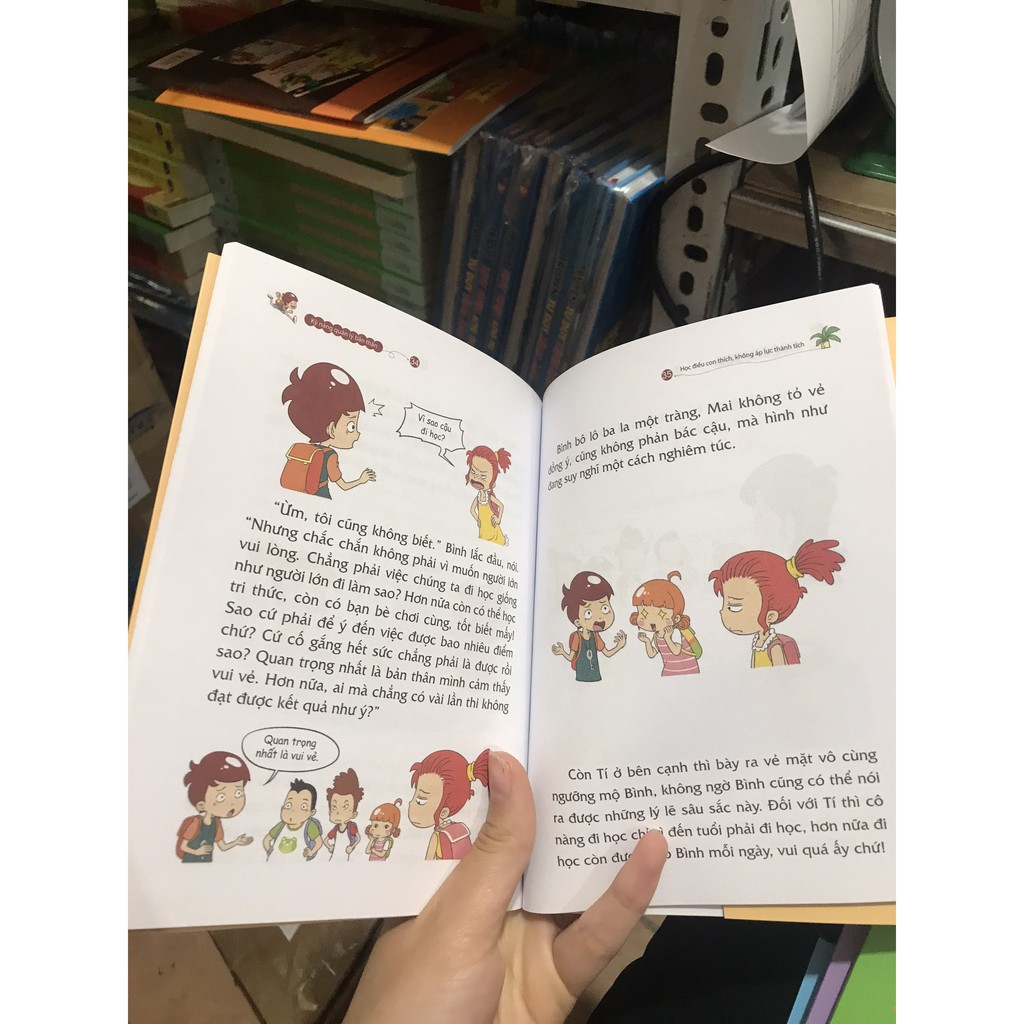 Sách Kỹ năng quản lý bản thân Học điều con thích không áp lực thành tích