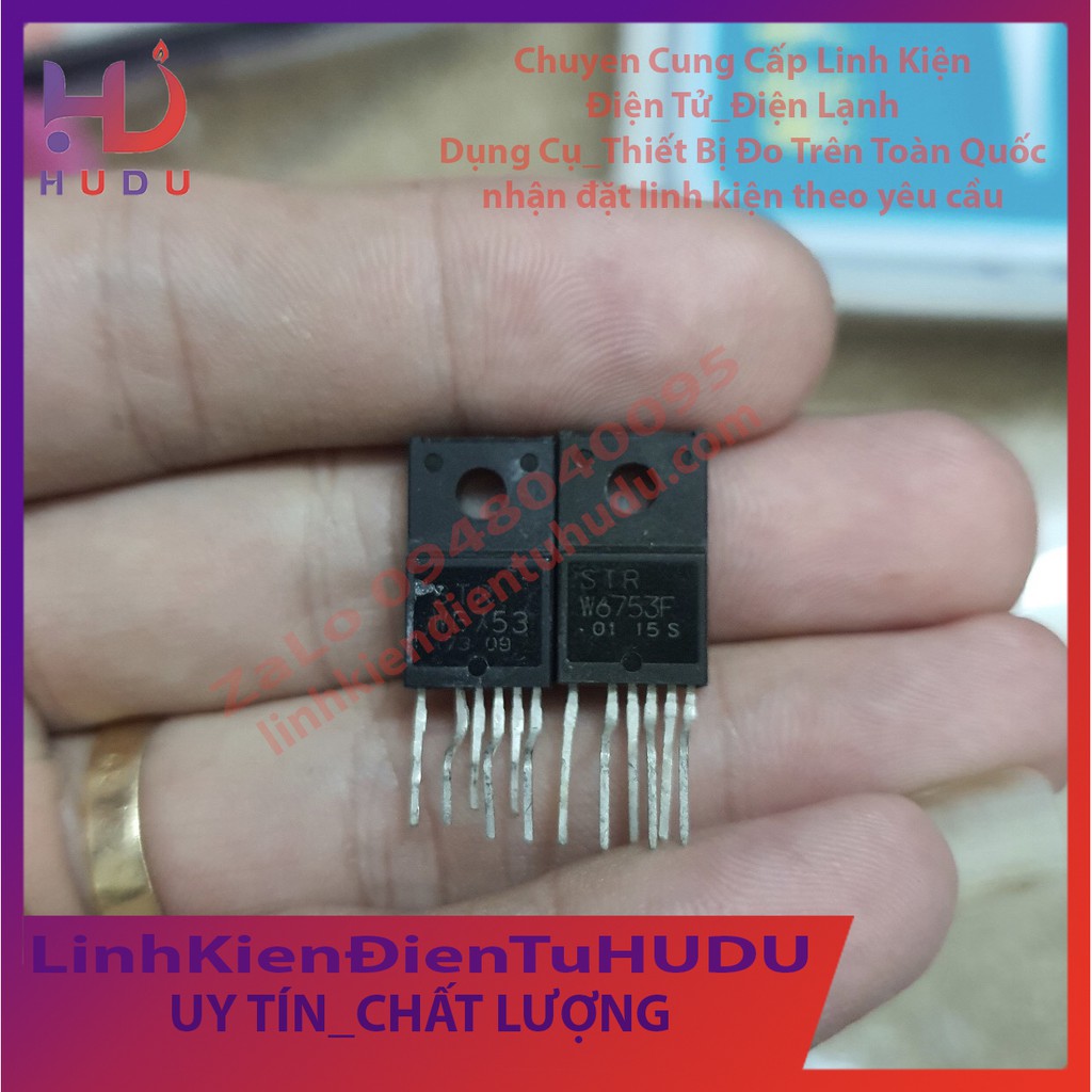 STR-W6753 STRW6753 TO-220 ic nguồn tháo máy chính hãng