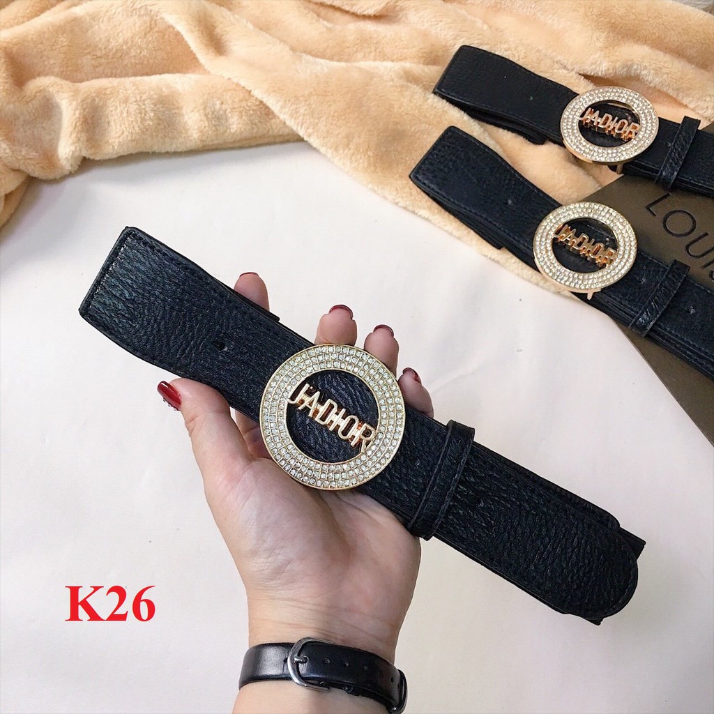 Đai váy belt đầm JA ĐÁ bản 4cm K26