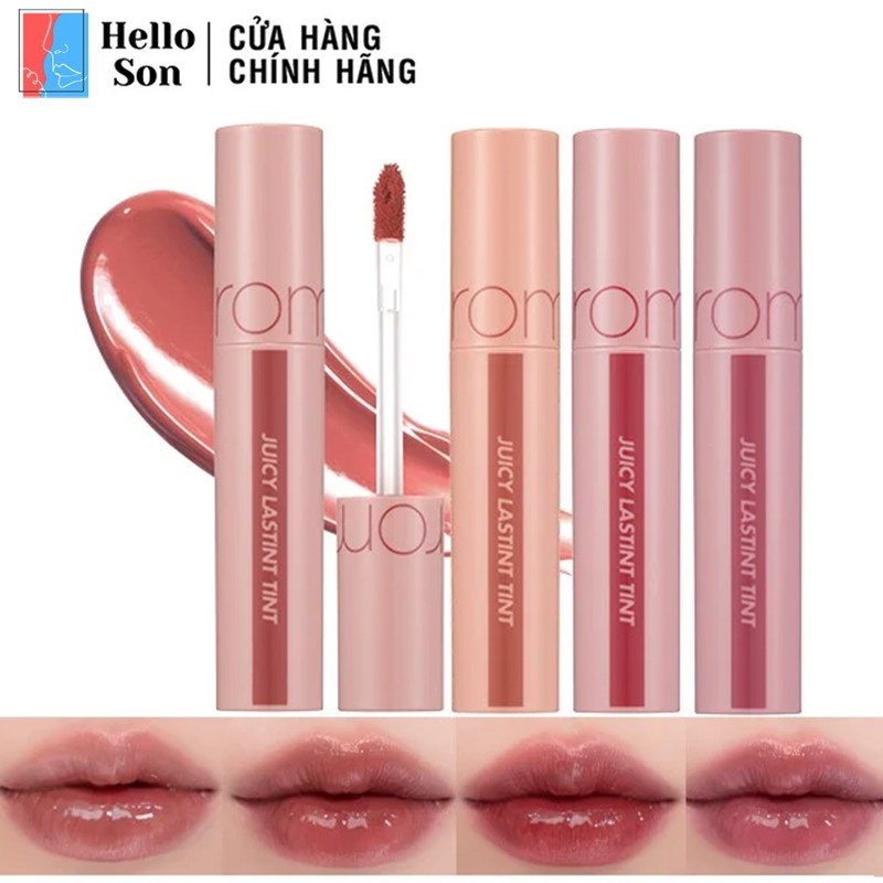 [NEW 2021][MÀU MỚI 22-25] SON TINT LÌ LÊN MÀU CHUẨN ROMAND JUICY LASTING TINT 5.5g
