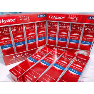[Date 7/2020]-Kem đánh răng Colgate Optic White Platinum 127g của Mỹ